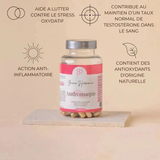 Bénéfices du complément alimentaire Andromaque qui lutte contre l'hirsutisme de la marque Imane Harmonie