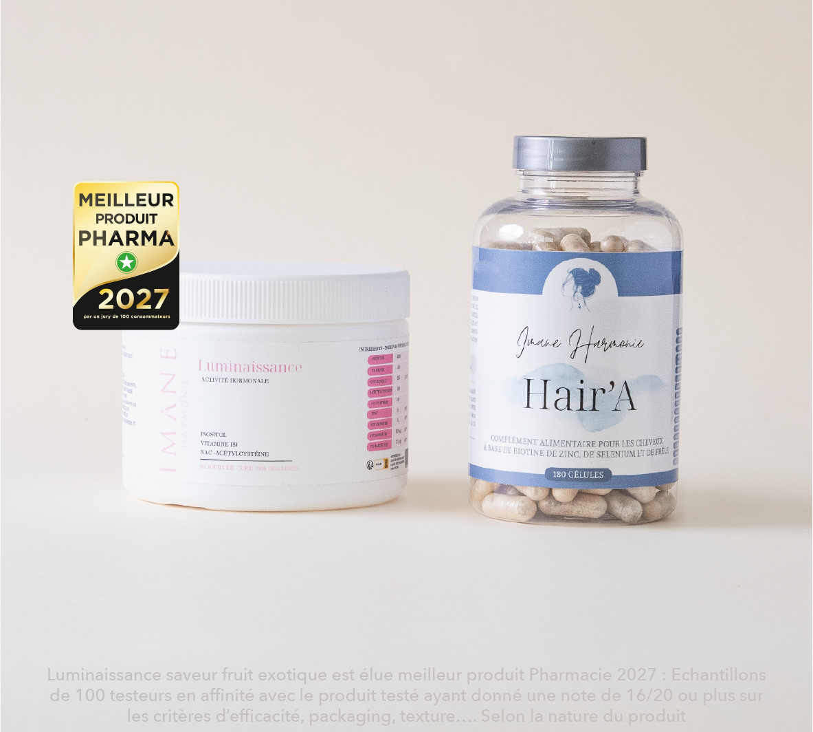 Complément anti-chute cheveux pour SOPK associant lysine, arginine, prêle, saw palmetto, cystine, méthionine, fer, zinc, biotine, sélénium et mélatonine pour freiner la chute, stimuler la repousse et renforcer la fibre capillaire.