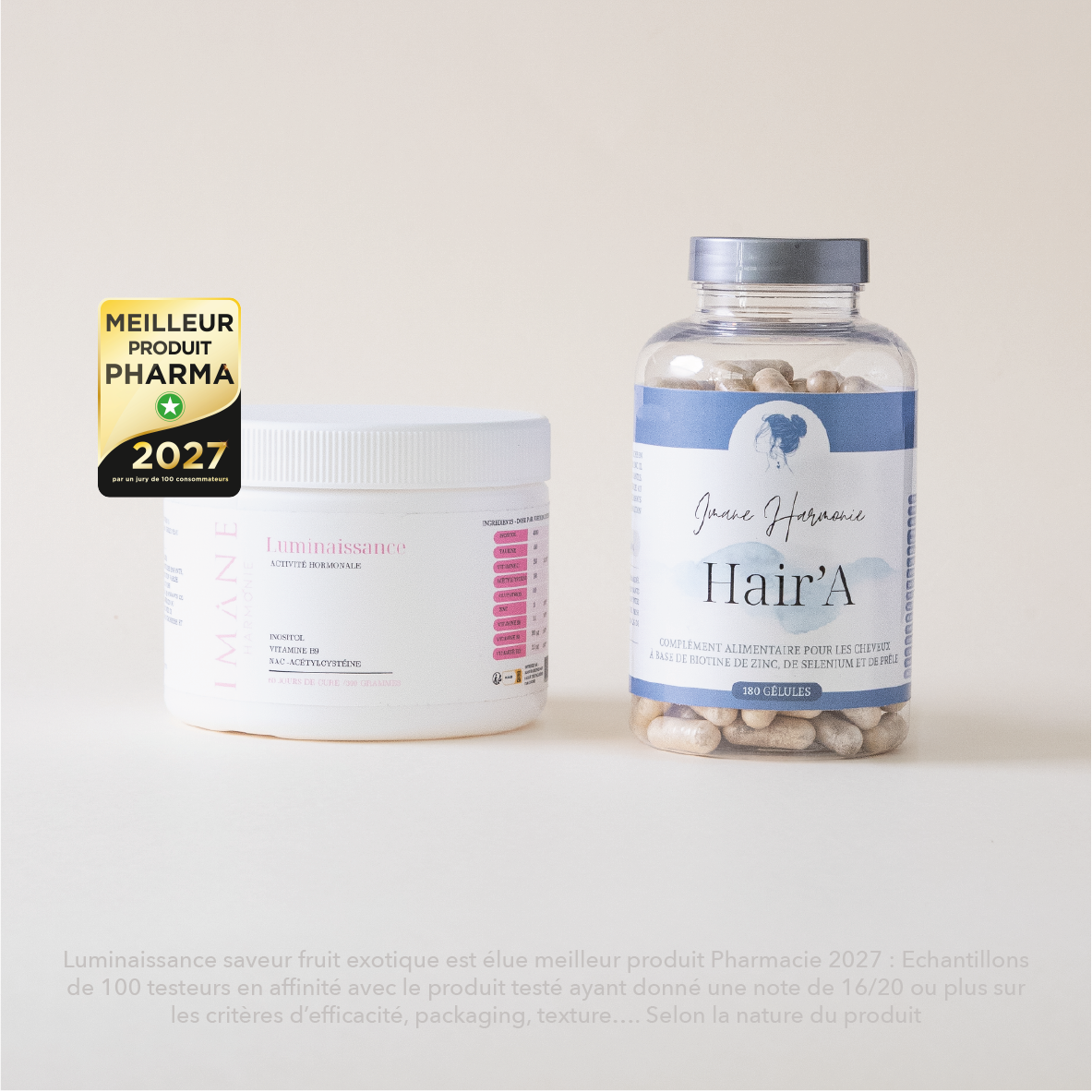 Complément anti-chute cheveux pour SOPK associant lysine, arginine, prêle, saw palmetto, cystine, méthionine, fer, zinc, biotine, sélénium et mélatonine pour freiner la chute, stimuler la repousse et renforcer la fibre capillaire.