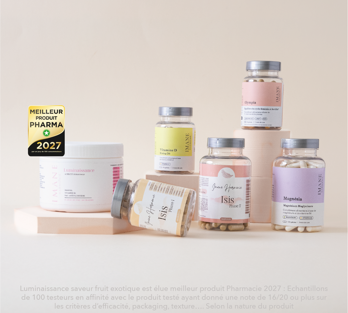 PACK FERTILITE - Boostez votre fertilité, soutenez l’ovulation, renforcez la phase lutéale et préparez vos ovocytes
