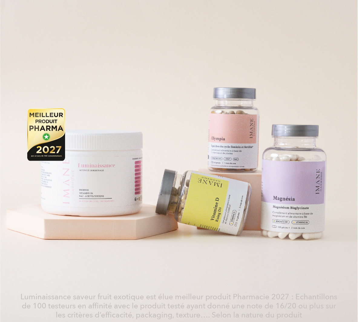 PACK FIV - Complément alimentaire pour préparer la ponction ovocytaire - Accompagnez votre parcours PMA avec un soutien ciblé pour des ovocytes de qualité et des cycles réguliers.