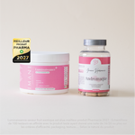 Complément alimentaire actions anti-androgènes et hormonorégulatrices, réduction naturelle de l'hirsutisme gout fruit exotique