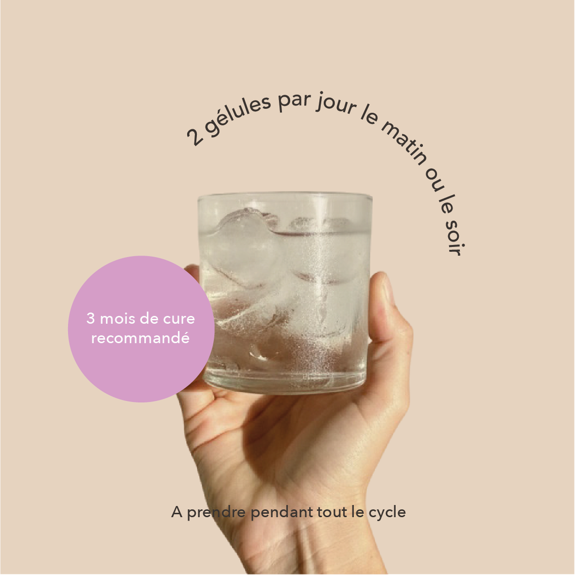 2 gélules par jour le matin ou le soir