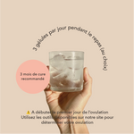 à débuter le premier jour de l'ovulation et prendre 3 gélules par jour pendant le repas 