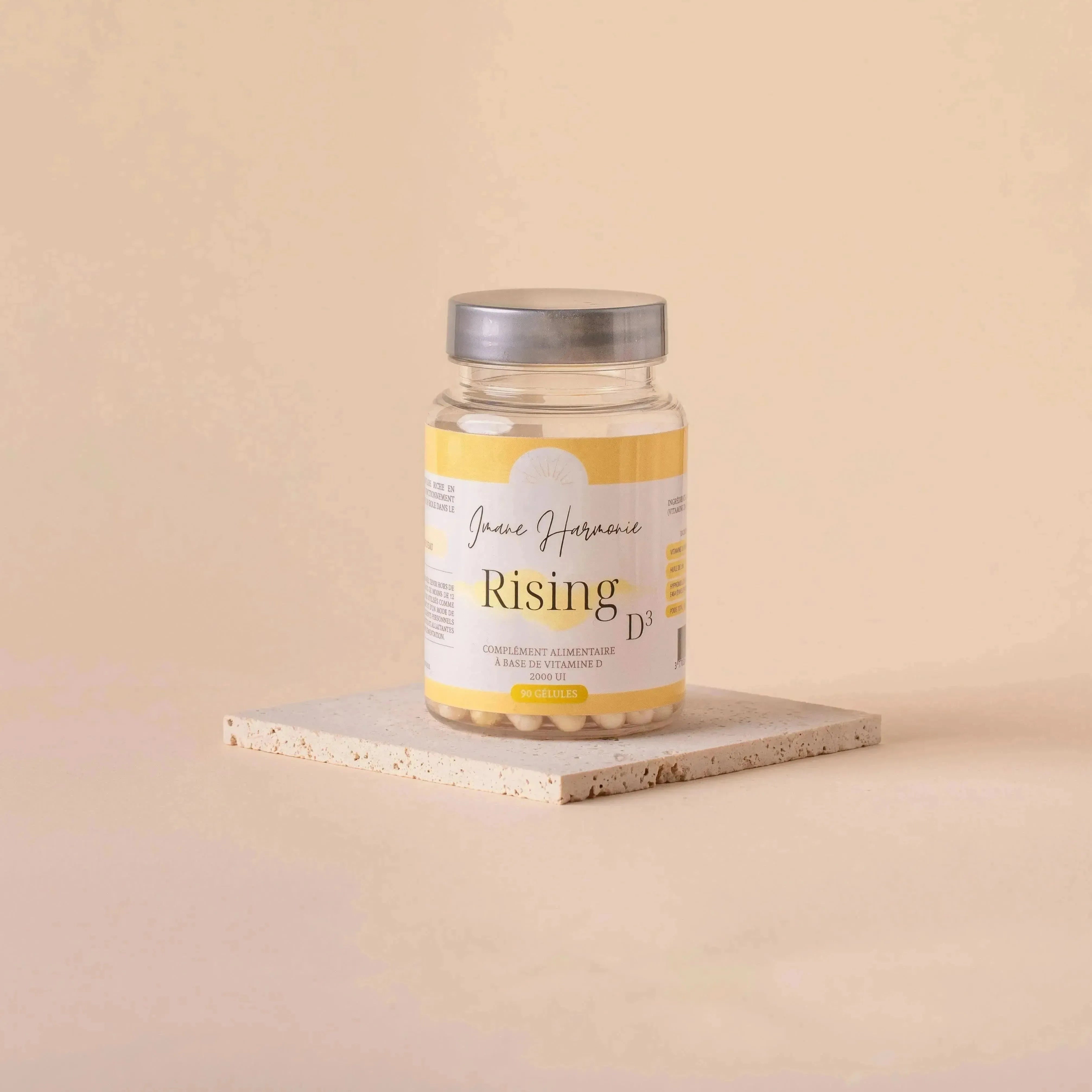 Le complément alimentaire rising d3 de chez Imane Harmonie