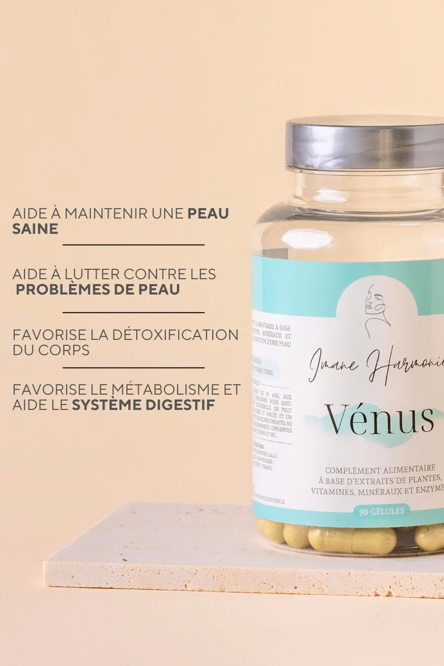 Complément alimentaire pour la réduction de l'acné hormonale en lien avec le SOPK et l'hyperandrogénie