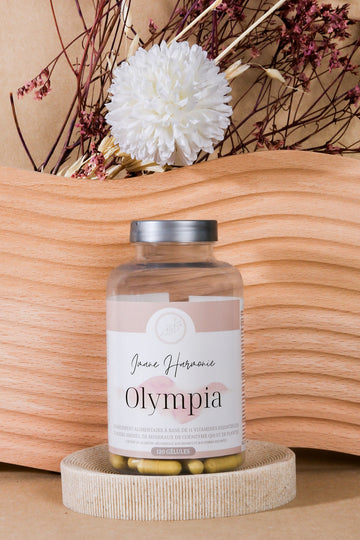 Olympia est un complément alimentaire qui regroupe l'ensemble des vitamines essentielles pour vous aider dans votre projet bébé