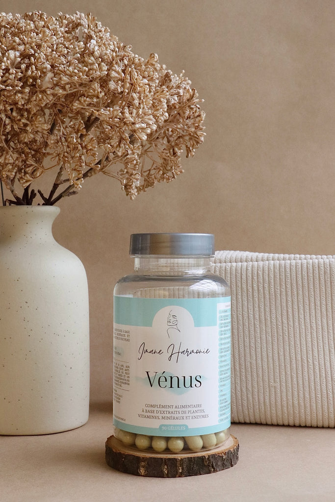 Complément alimentaire Vénus pour améliorer la qualité de votre peau et lutter contre l'acné